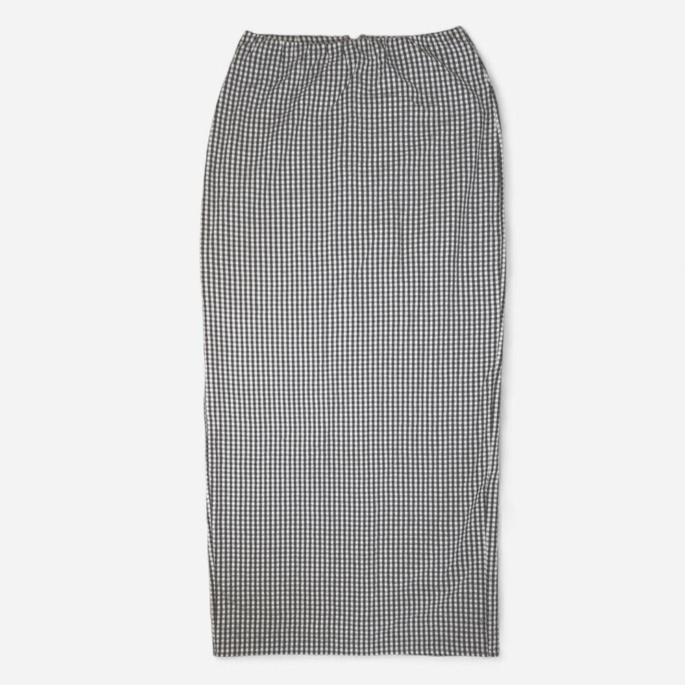 Posse mira gingham maxi skirt